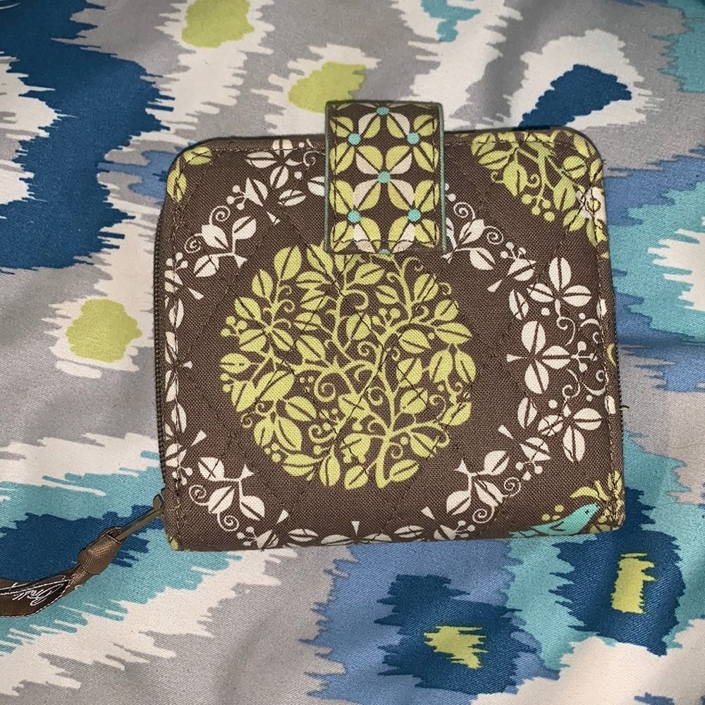 Olive green wallet